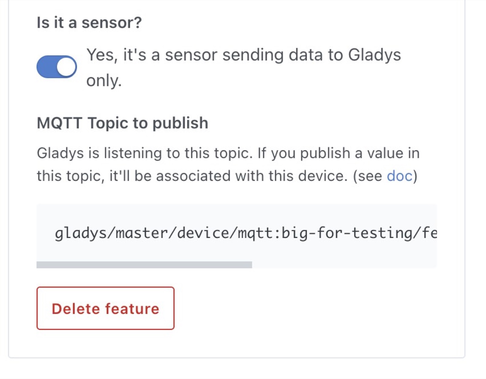 MQTT sensor